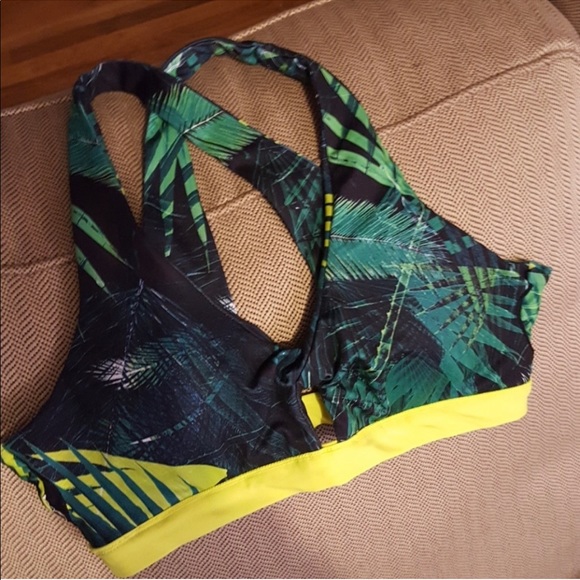 Rainforest print Gaucho & Sport Bra Set - Picture 5 of 6